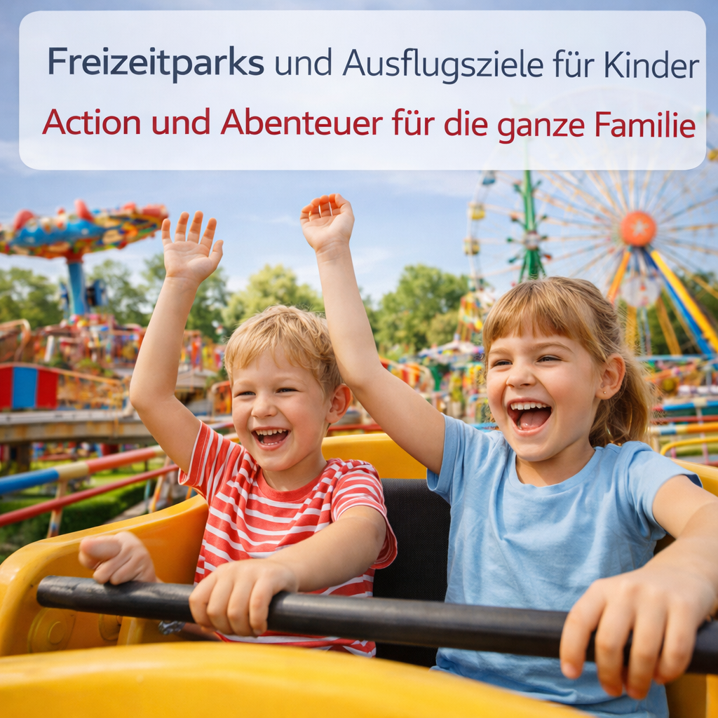 Freizeitparks und Ausflugsziele für Kinder – Spaß und Abenteuer für die ganze Familie