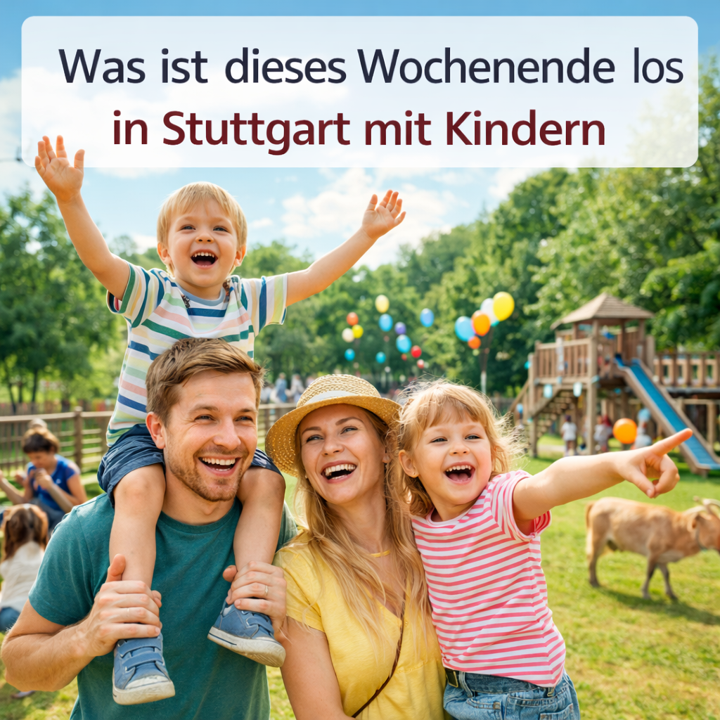 Was ist dieses Wochenende los in Stuttgart mit Kindern