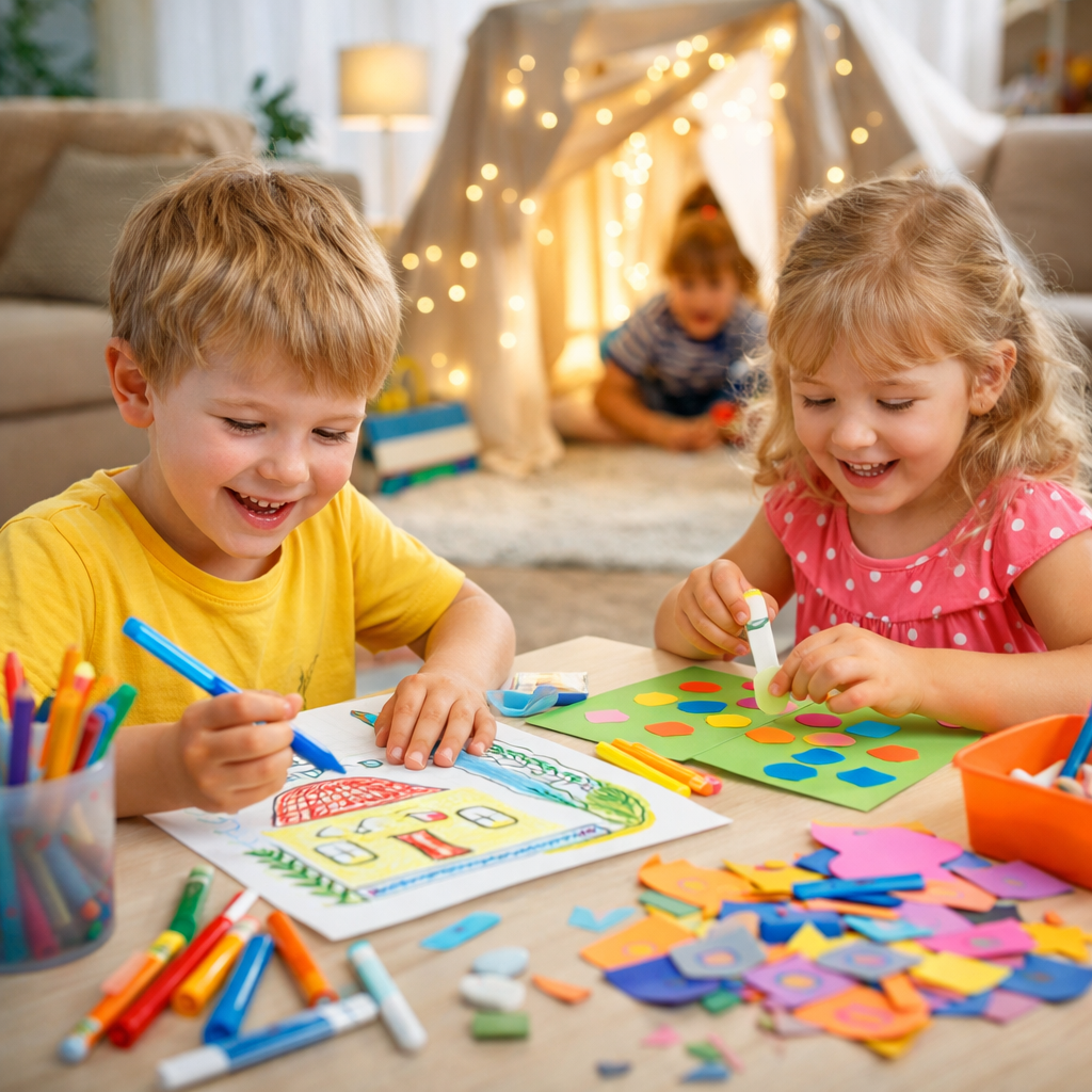 Indoor Aktivitäten für Kinder – Ideen für drinnen bei jedem Wetter