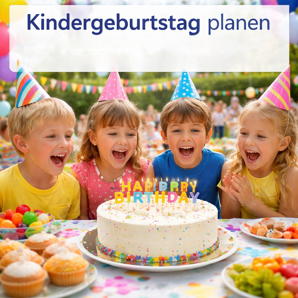 Kindergeburtstag planen – Ideen und Tipps für einen unvergesslichen Tag