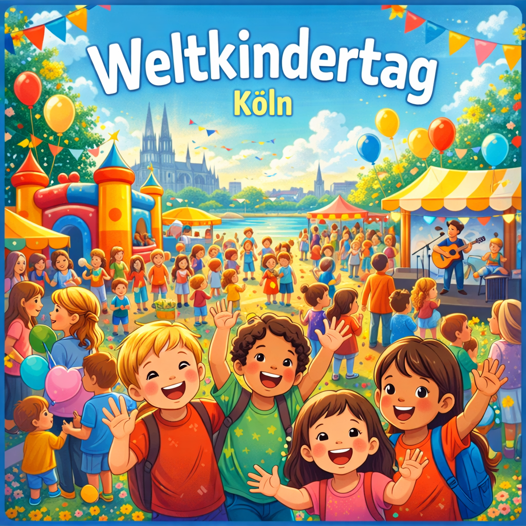 Kinderfest Köln Weltkindertag - Das größte Familienfest für Kinder in Deutschland