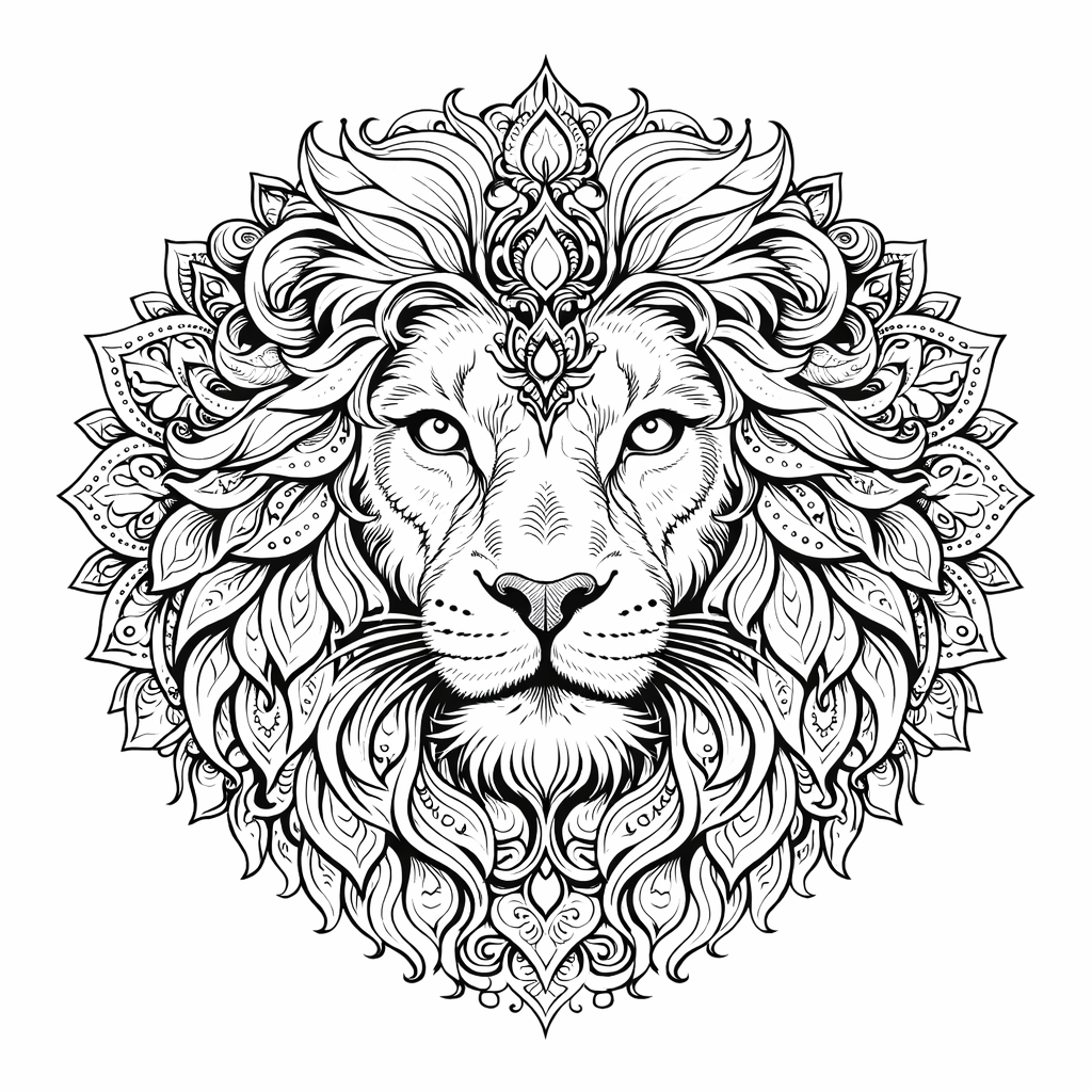 Mein Lieblingstiere Mandala Malbuch