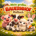Mein großes Bauernhof Malbuch