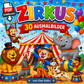 Zirkus – Mein großes Ausmalbuch - 30 lustige Ausmalbilder - PDF-DOWNLOAD