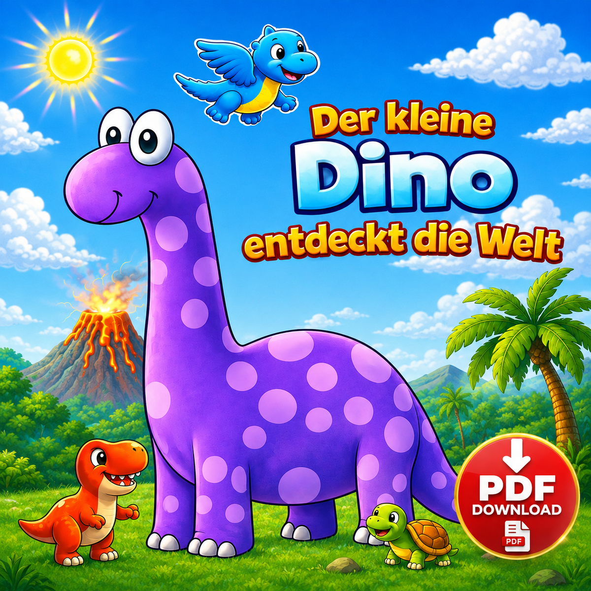 Der kleine Dino entdeckt die Welt – PDF-Download-Buch