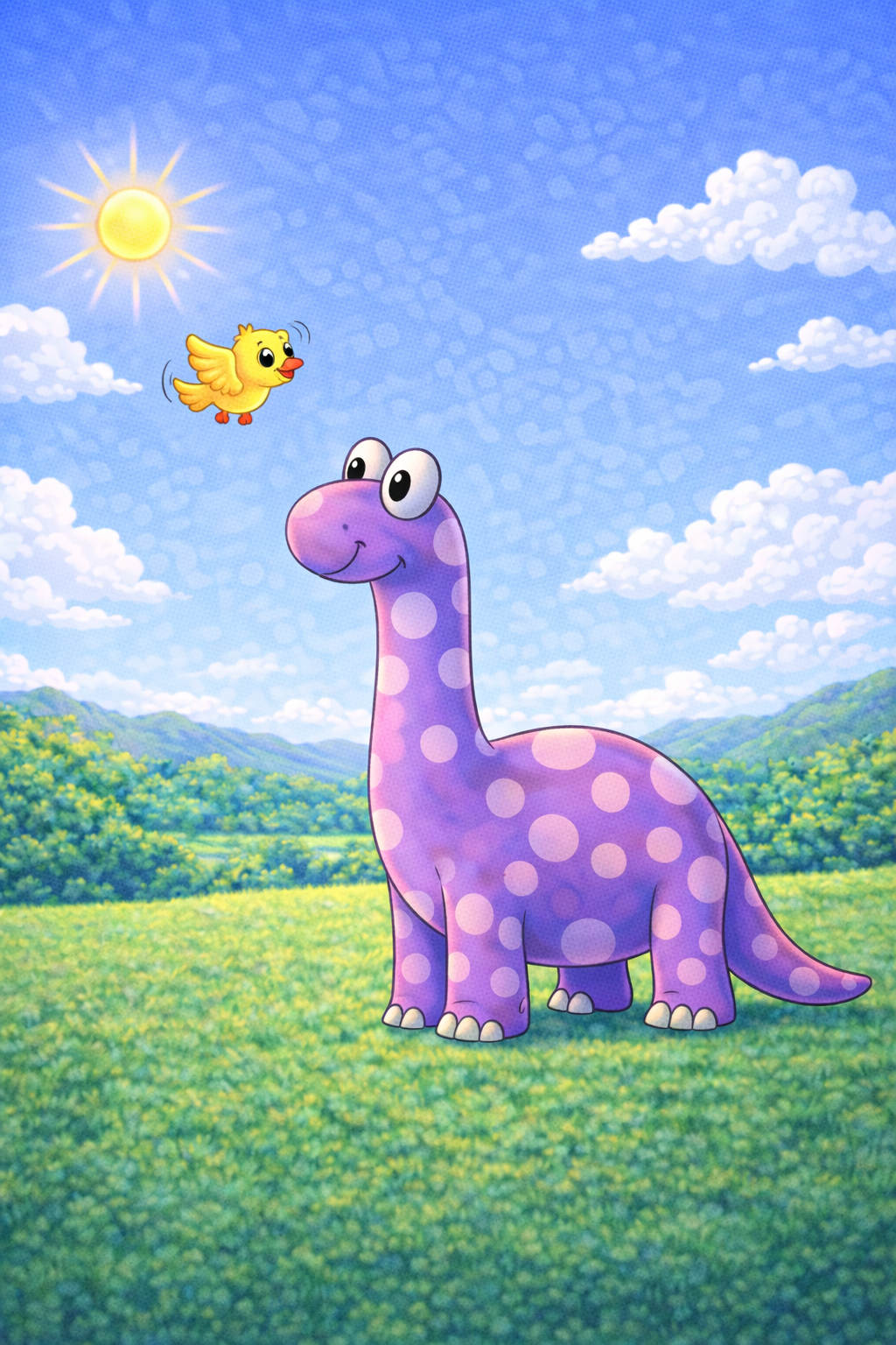 Der kleine Dino entdeckt die Welt