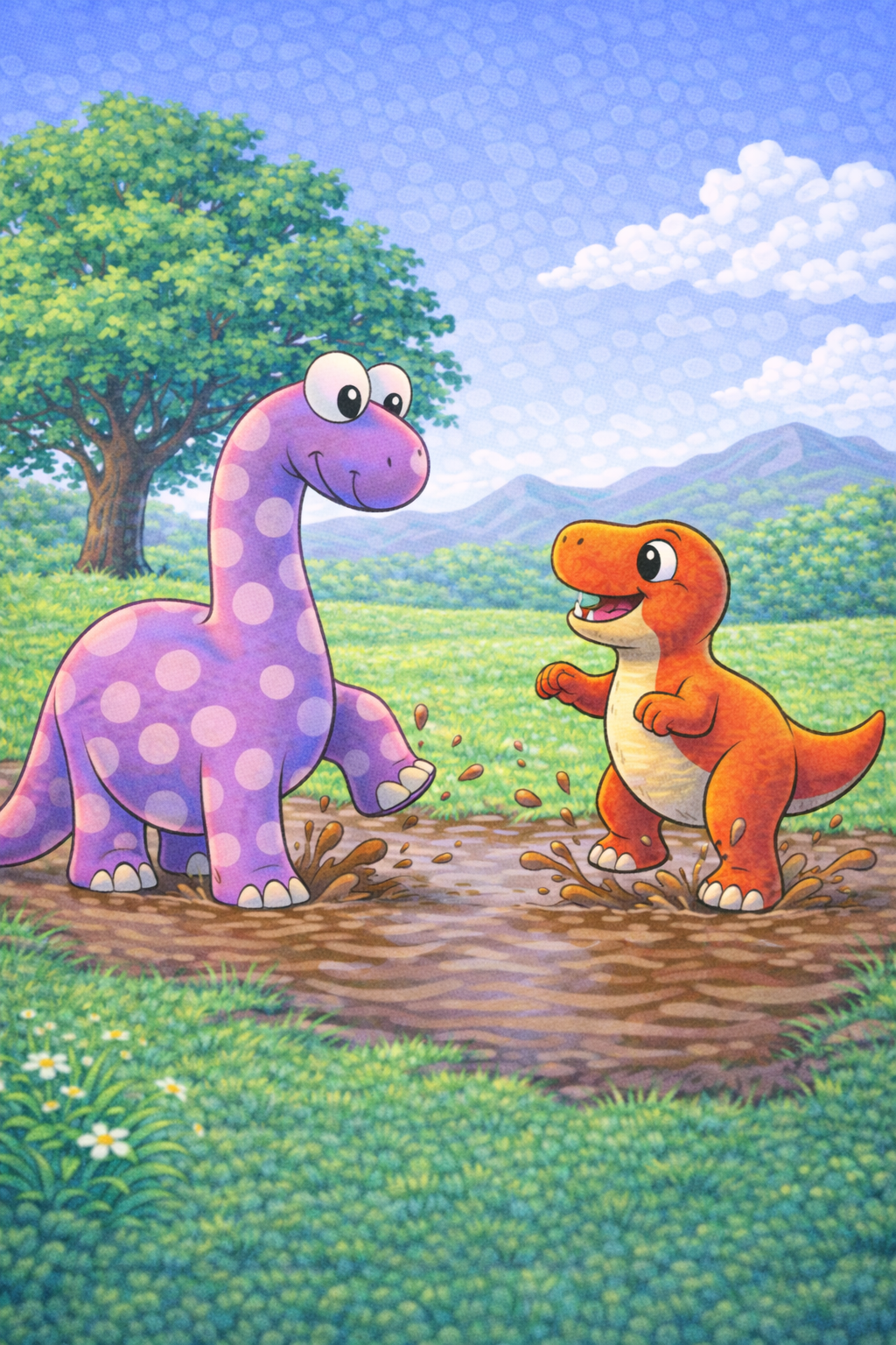 Der kleine Dino entdeckt die Welt