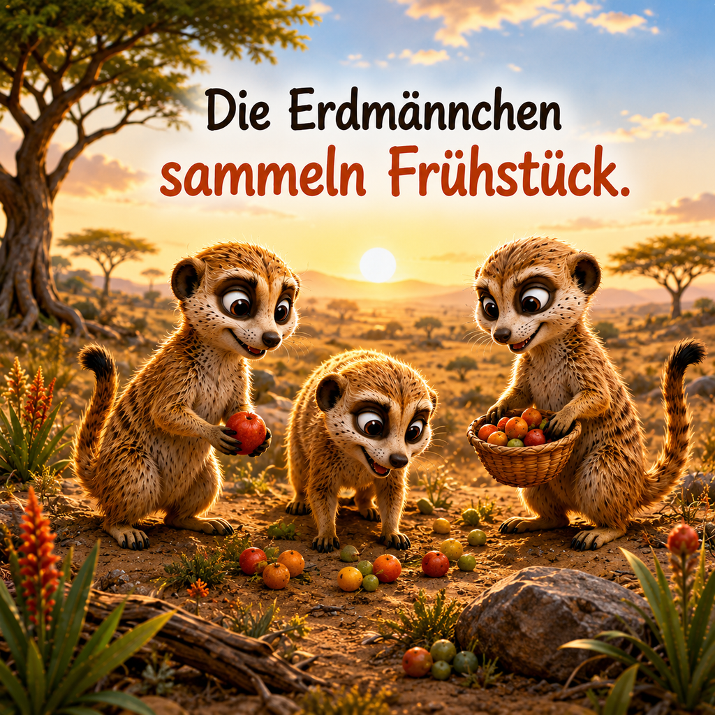 Drongo, die Erdmännchen und das große Wüstengeheimnis
