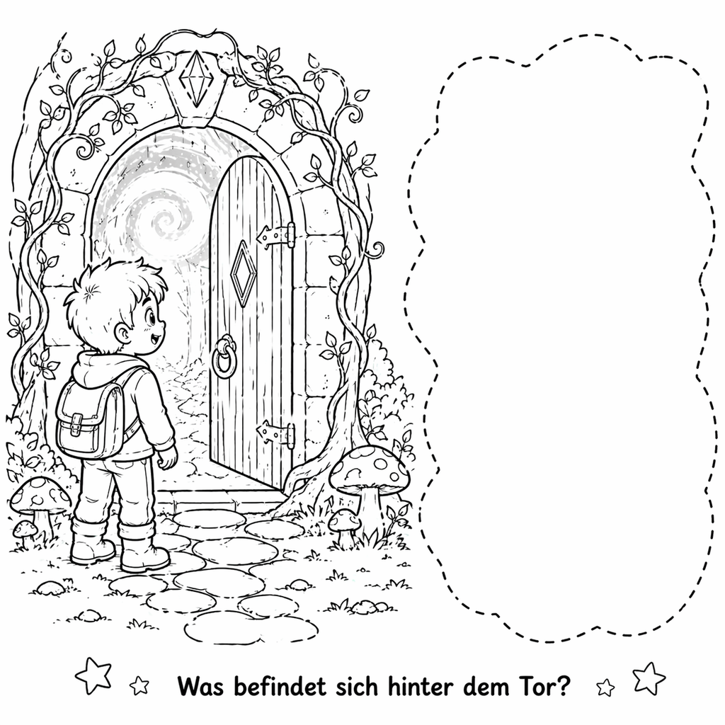 Geschichten zum Weitermalen – Dein Stift schreibt die Magie 25 Abenteuer zum Mitzeichnen