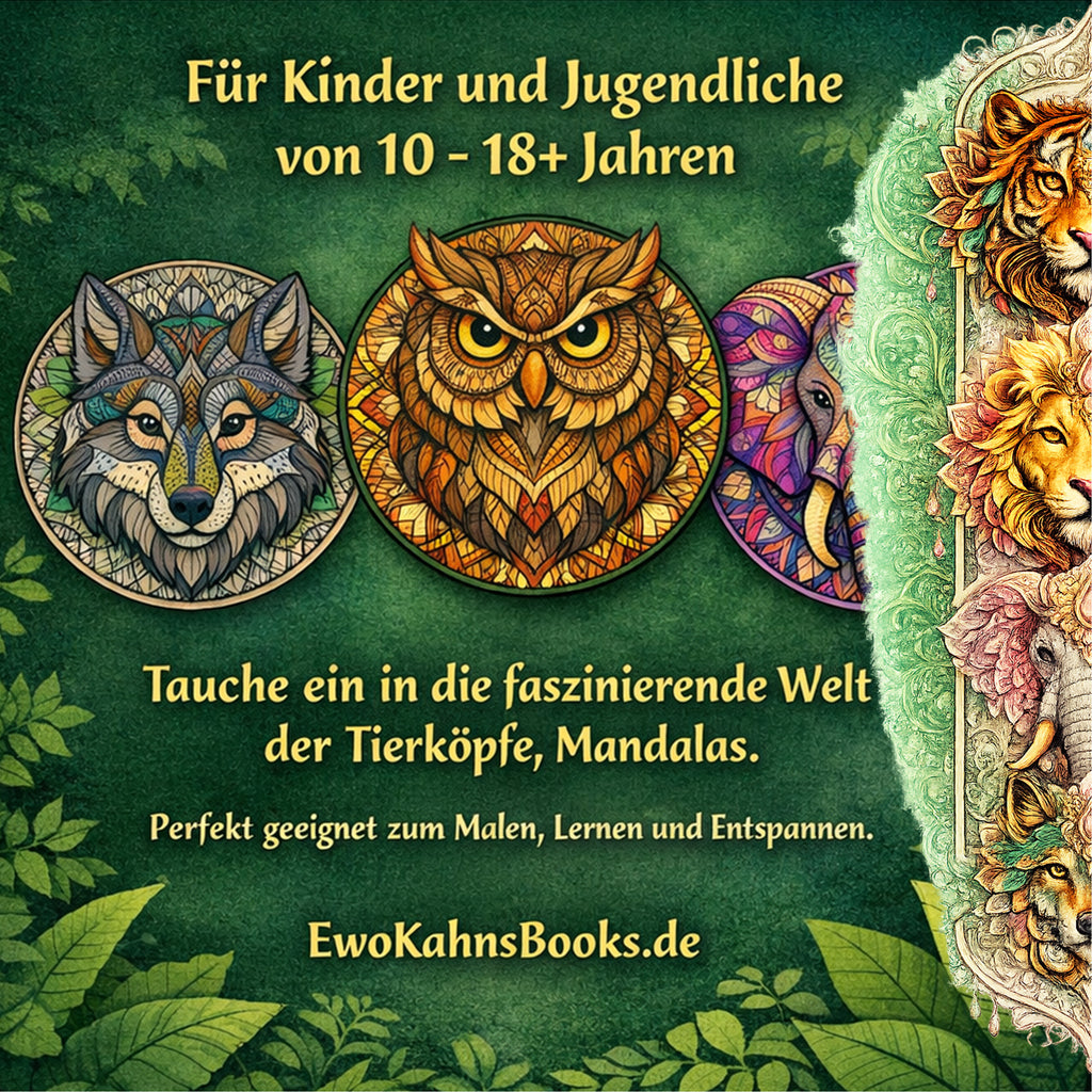 Mein Lieblingstiere Mandala Malbuch