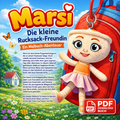 Marsi – Die kleine Rucksack-Freundin - Ein PDF-Download-Malbuch-Abenteuer für Kinder