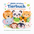 Mein erstes Tierbuch für Kinder – 30 süße Tierköpfe in bunten Farben | Für kleine Entdecker ab 2 Jahren