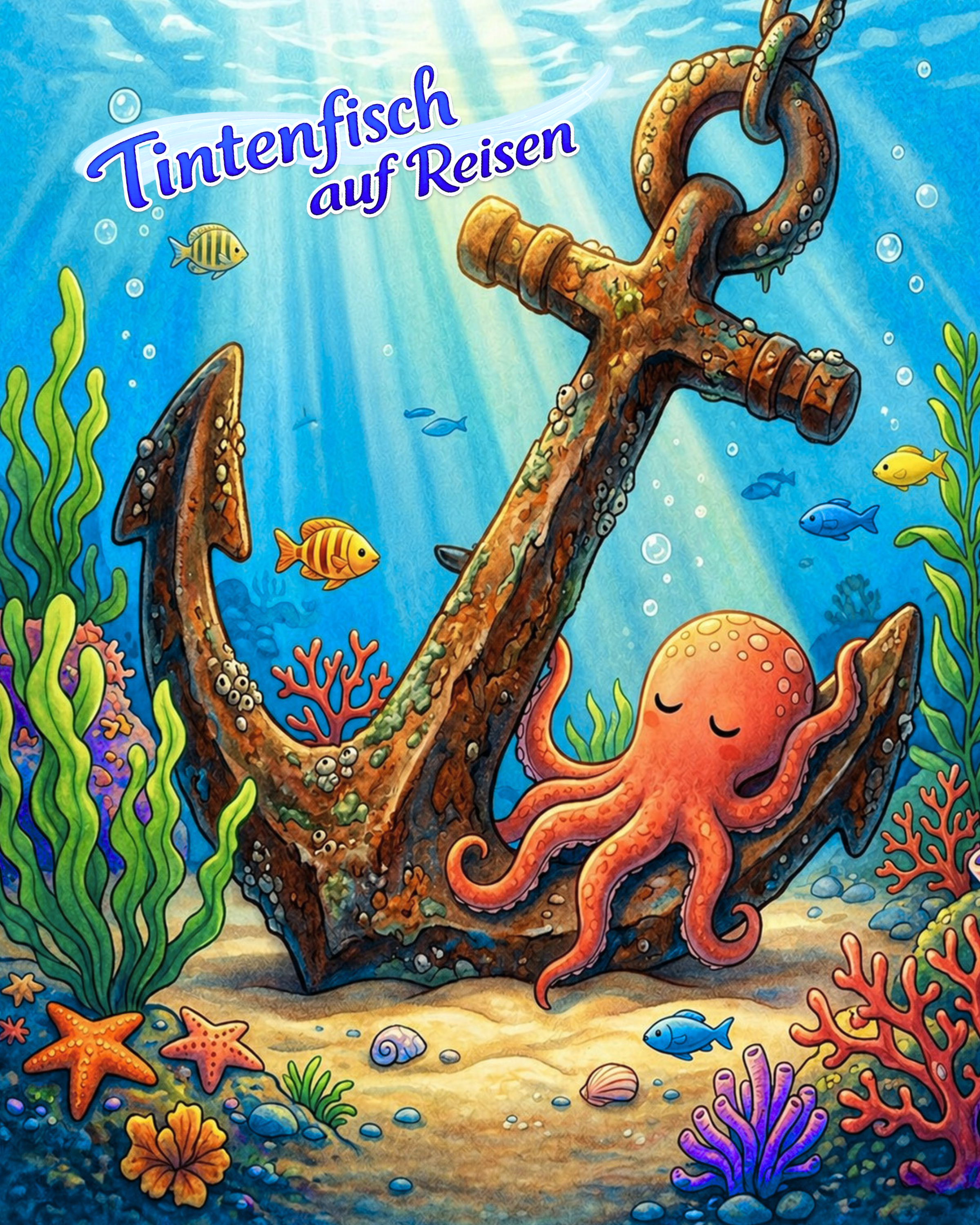 Tintenfisch auf Reisen - Eine liebevoll illustrierte Meeresgeschichte über Mut, Freundschaft und ein neues Zuhause - Jetzt vorbestellen – Veröffentlichung am 25.06.2026