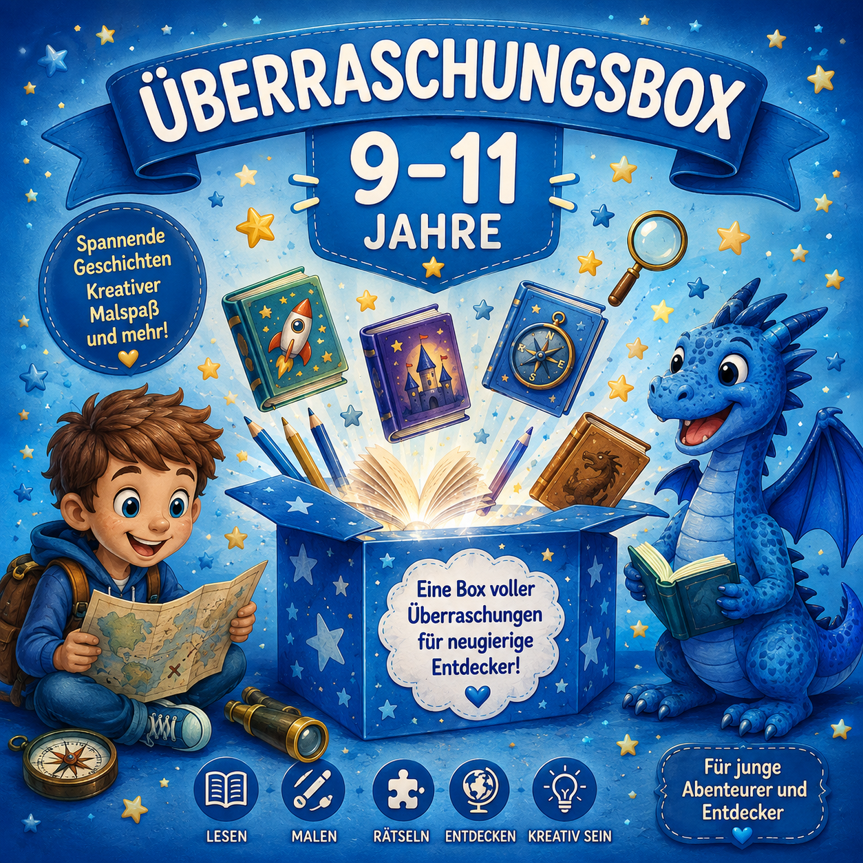 Überraschungsbox – 9–11 Jahre