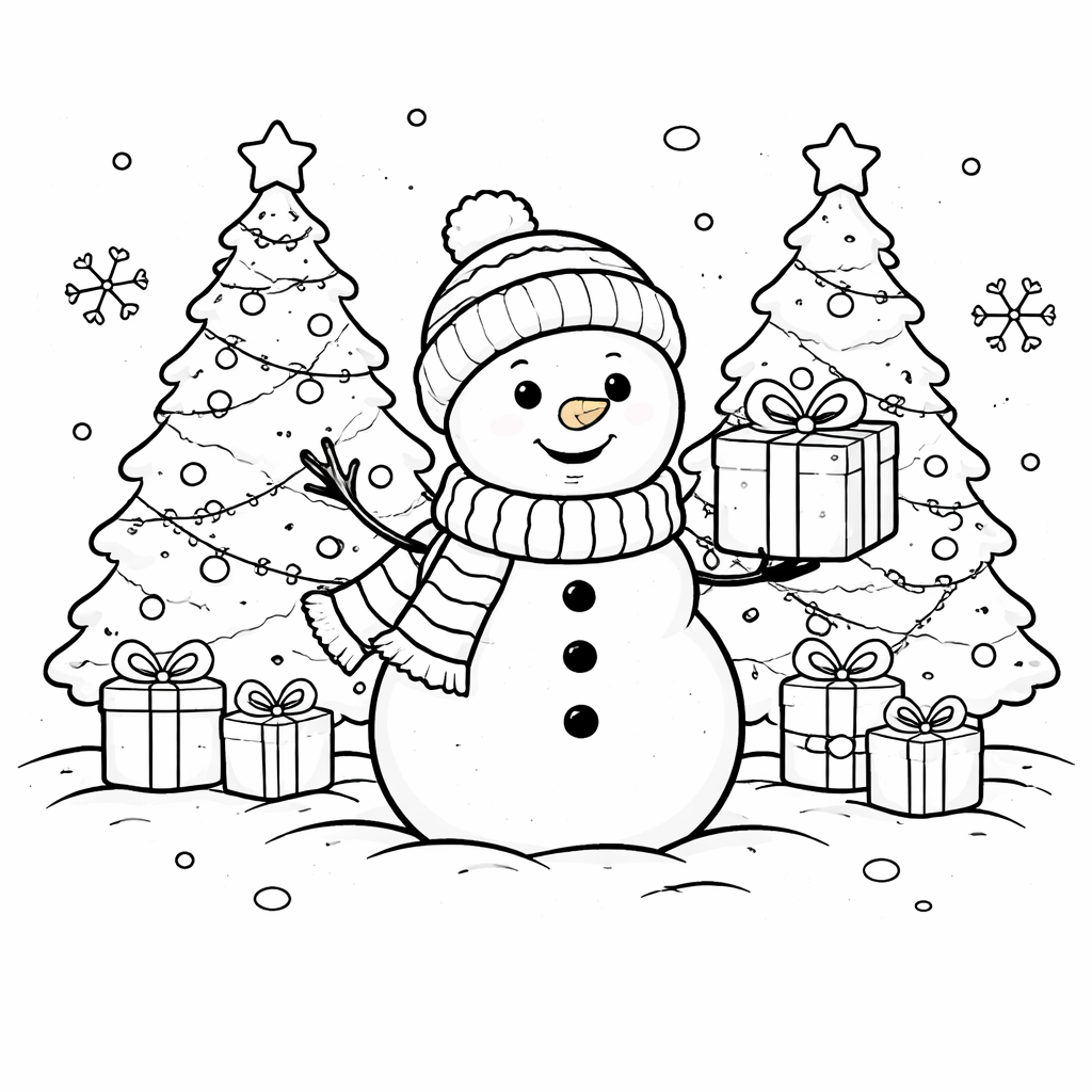 Weihnachtsmalbuch für Kinder 50 festliche Motive zum Ausmalen